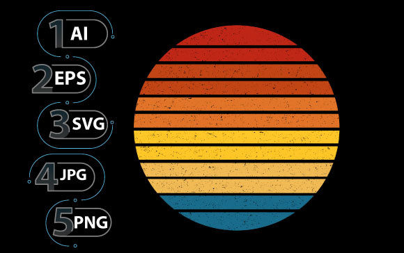 Vintage Sun Retro 02